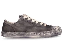 Sneakers low top Past con suola overdyed