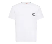 T-shirt regular fit in cotone con logo