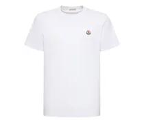 Moncler Set di 3 t-shirt in jersey di cotone / logo Multicolore