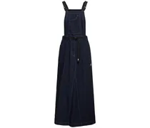 The North Face Denim overall dress Navy