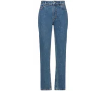 Burberry Jeans vita alta Balin in denim di cotone Classic