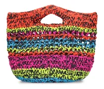 Borsa shopping in cotone crochet