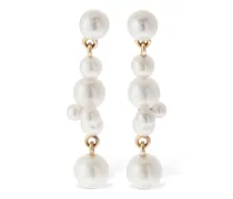 Orecchini in oro 14kt con perle