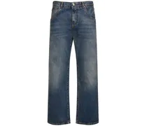 Jeans Easy fit in denim di cotone