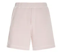 Shorts relaxed fit in felpa di cotone