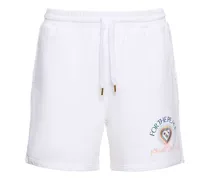 Shorts For The Peace in felpa di cotone