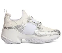 Sneakers Viv Run in cotone e mesh