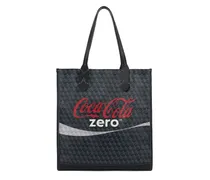 Borsa shopping Coke Zero in tela