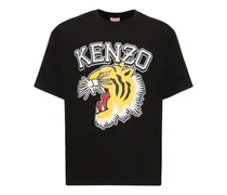 T-shirt Tiger in jersey di cotone con stampa