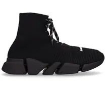 Balenciaga Sneakers Speed 2 in maglia 30mm Nero
