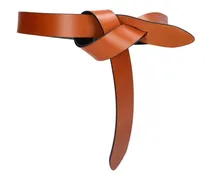 Cintura reversibile Lecce con intreccio 3cm