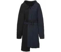 Balenciaga Cappotto in lana con maniche doppie Nero