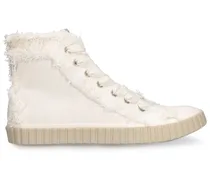 Sneakers high top in cotone