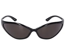 0285S 90s oval acetate sunglasses