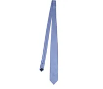 8cm Solid silk twill tie