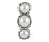 Dsquared2 Orecchino singolo con perle d’imitazione Bianco