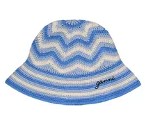 Organic cotton crochet bucket hat