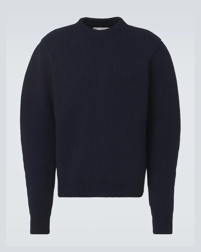 Jil Sander Pullover in lana Blu