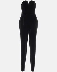 Blazé Milano Blazé Milano Jumpsuit Clyde in velluto Nero