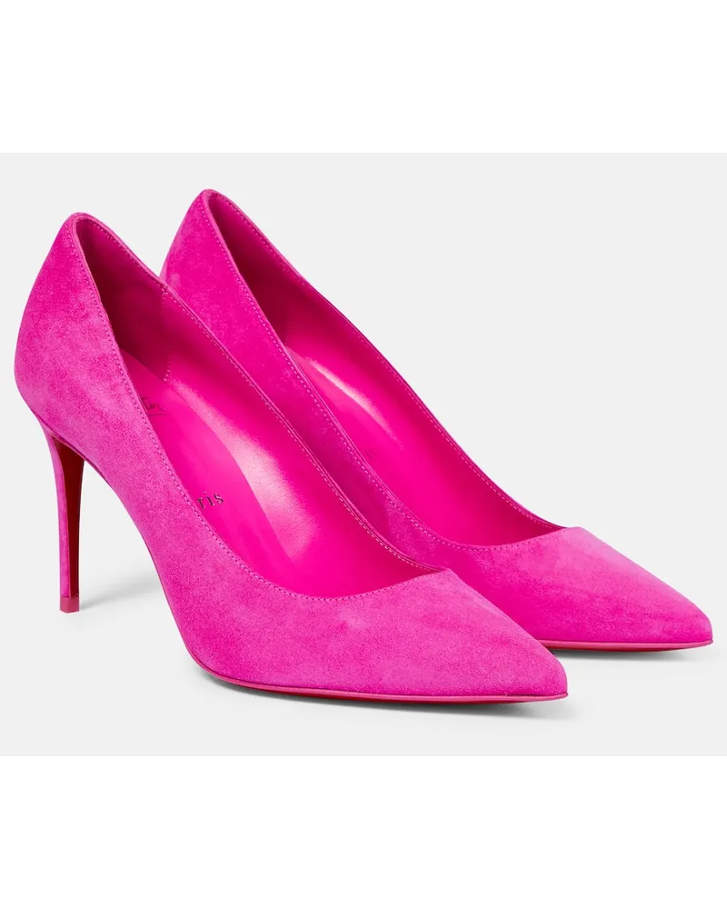 Christian Louboutin Pumps Kate in suede Rosa