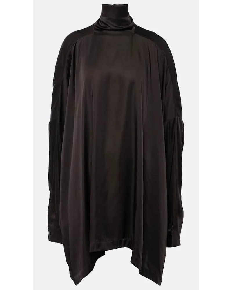 Rick Owens Blusa oversize Jumbo Nero