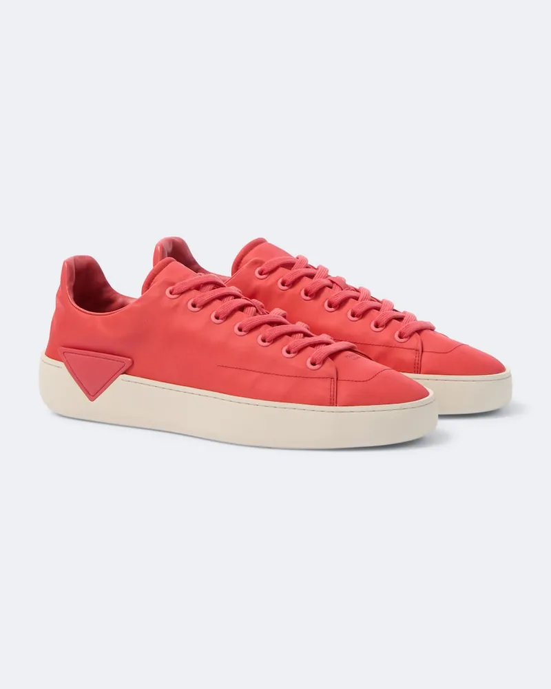 Prada Sneakers Court in Re-Nylon Rosso