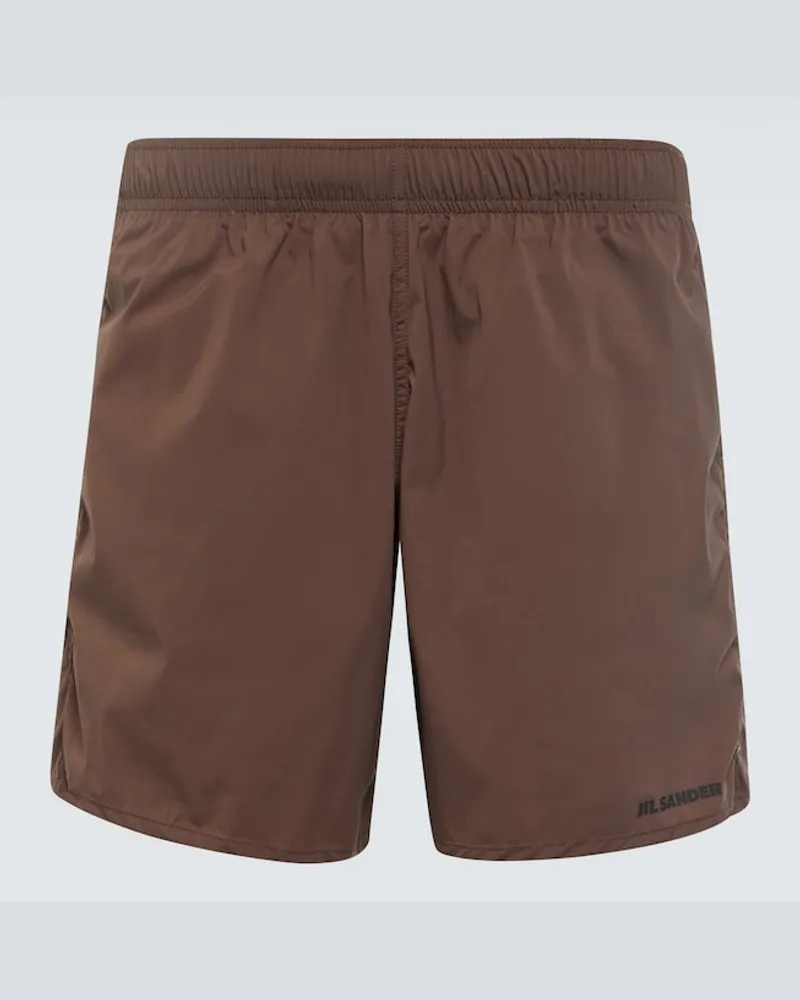 Jil Sander Costume da bagno Marrone