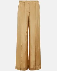 Joseph Pantaloni Thoresby in seta habotai Beige