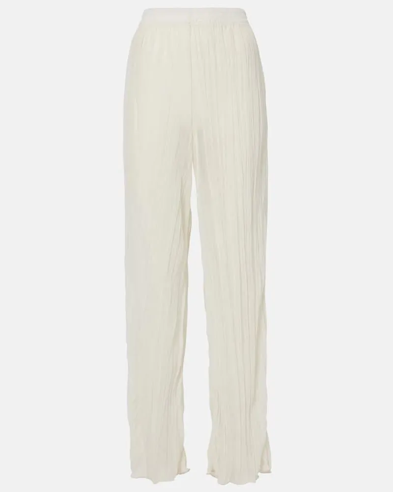 JADE SWIM Pantaloni a gamba larga Amaya Bianco