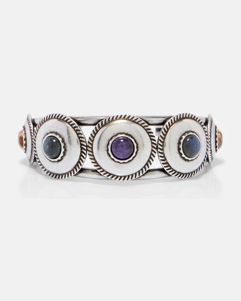 Isabel Marant Bracciale rigido Lam Argento