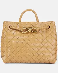 Bottega Veneta Borsa Andiamo Small in pelle Marrone