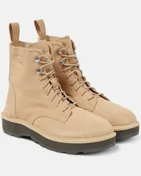 Sorel Stivali stringati Hi-Line in suede Beige