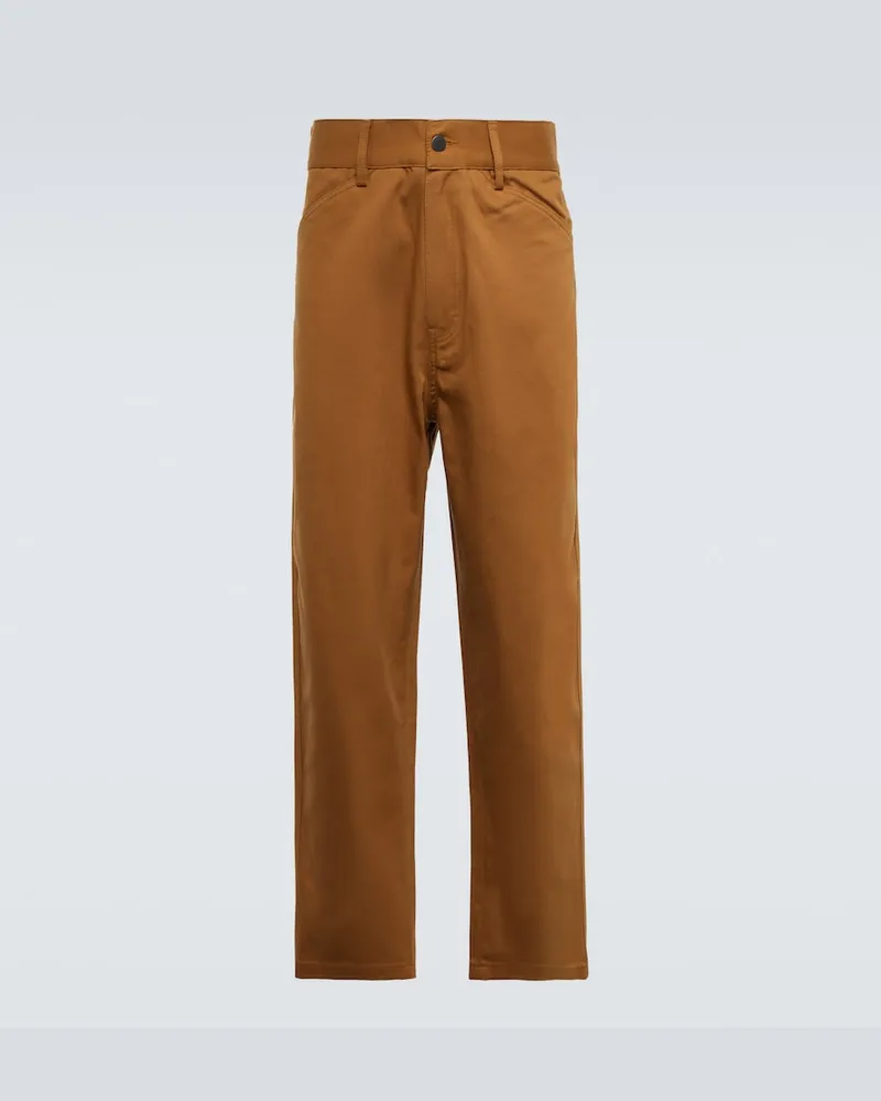 ADISH Pantaloni chino Sarou in cotone Marrone