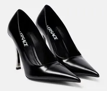 Versace Pumps Pin-Point in pelle Nero