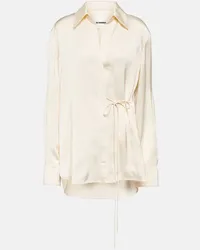 Jil Sander Camicia con laccetti Beige