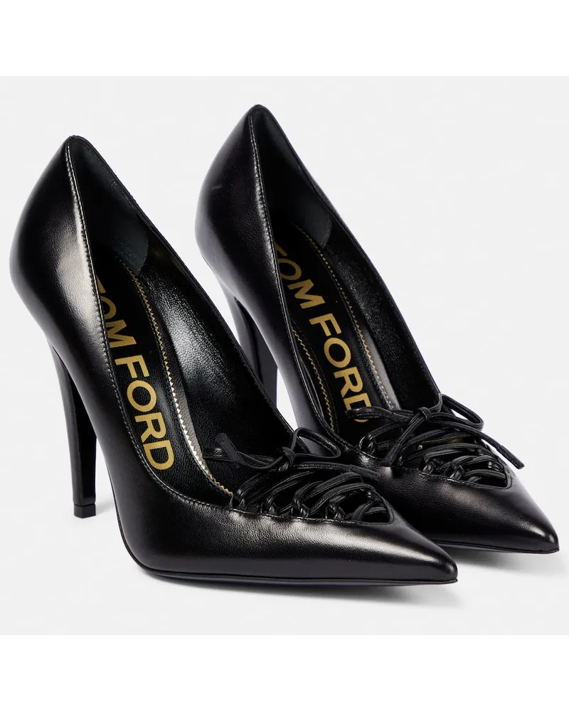 Tom Ford Pumps Corset 105 in pelle Nero