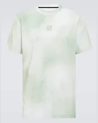 Loewe On - T-shirt Active in jersey con logo Bianco