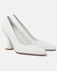 Dries van Noten Bridal - Pumps 95 in pelle Bianco