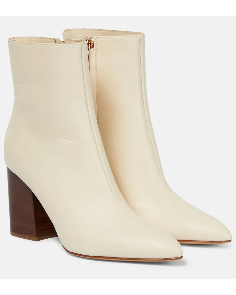 Gabriela Hearst Stivaletti Rio in pelle Bianco