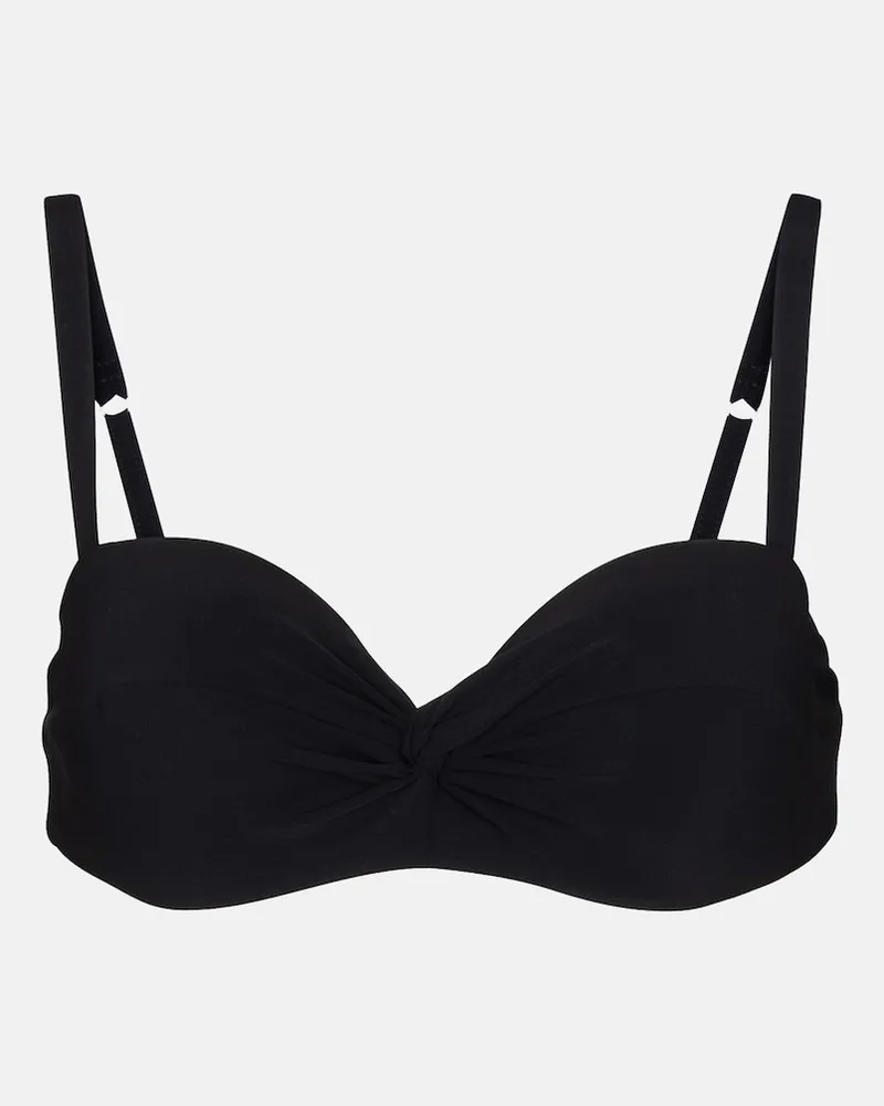 Karla Colletto Top bikini Basics Nero