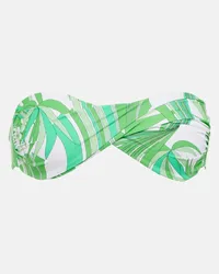 Melissa Odabash Top bikini a fascia Martinique Verde