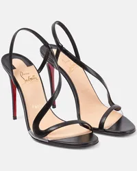 Christian Louboutin Sandali Rosalie in pelle Nero