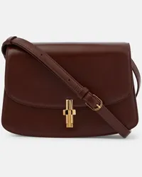 The Row Borsa a spalla Sofia mini in pelle Marrone