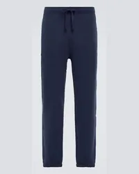 Ralph Lauren Pantaloni sportivi in jersey di cotone Blu