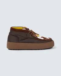 Moon Boot Stivaletti Mtrack Wallabee Marrone