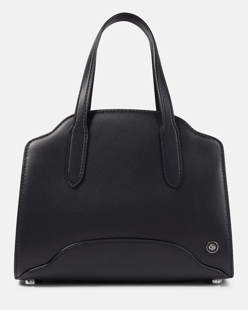 Loro Piana Borsa Sesia Micro in pelle Nero