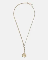 FOUNDRAE Collana Amate True Love in oro 18kt gold con diamanti Oro