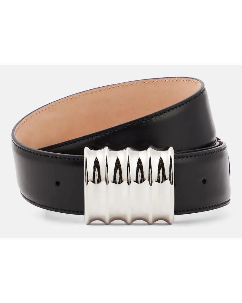 KHAITE Cintura Julius Small in pelle Nero