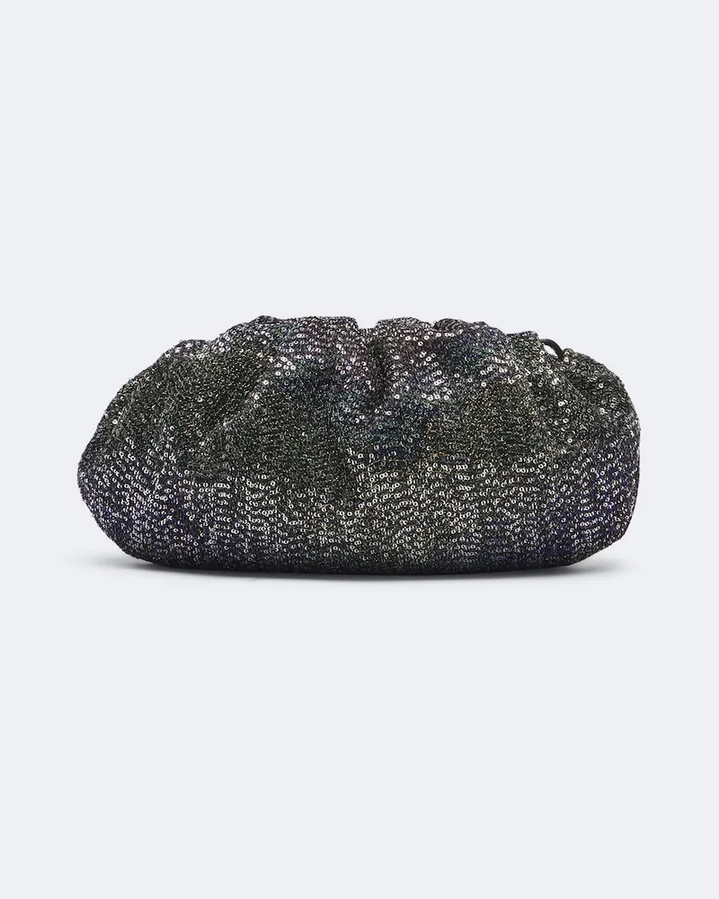 Missoni Clutch Small con paillettes Blu