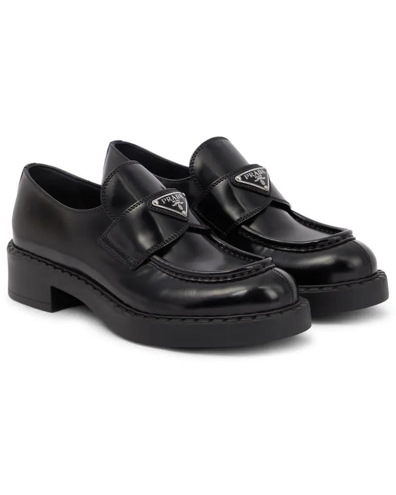 Prada Mocassini in pelle Nero